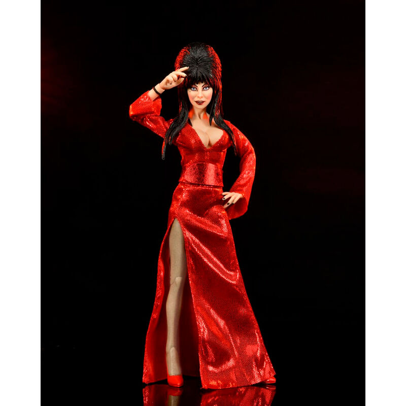 Imagen 4 - Figura Elvira Red Fright And Boo Mistress Of The Dark 20Cm