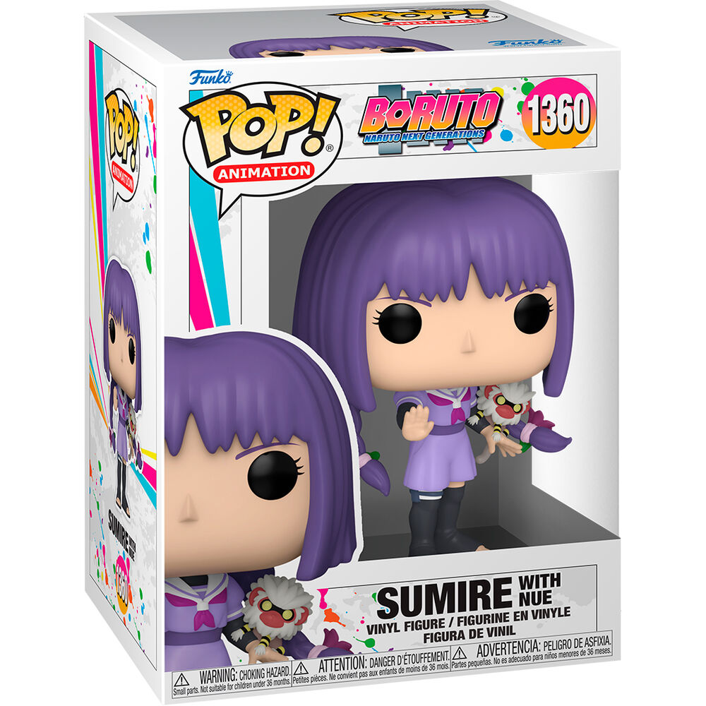 Imagen de Figura Pop Boruto Sumire parte de nuestra colección en Espadas y más, sitio oficial.