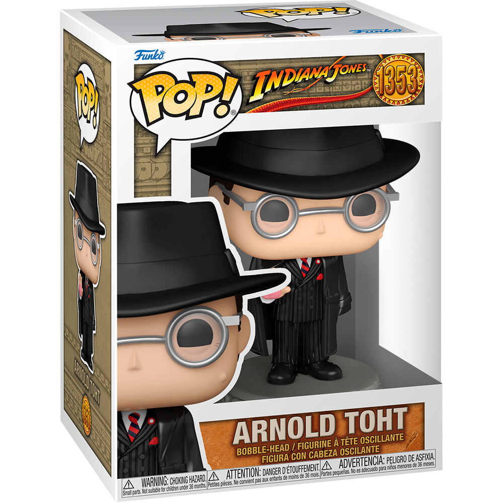 Imagen de Figura Pop Indiana Jones Arnold Toht parte de nuestra colección en Espadas y más, sitio oficial.