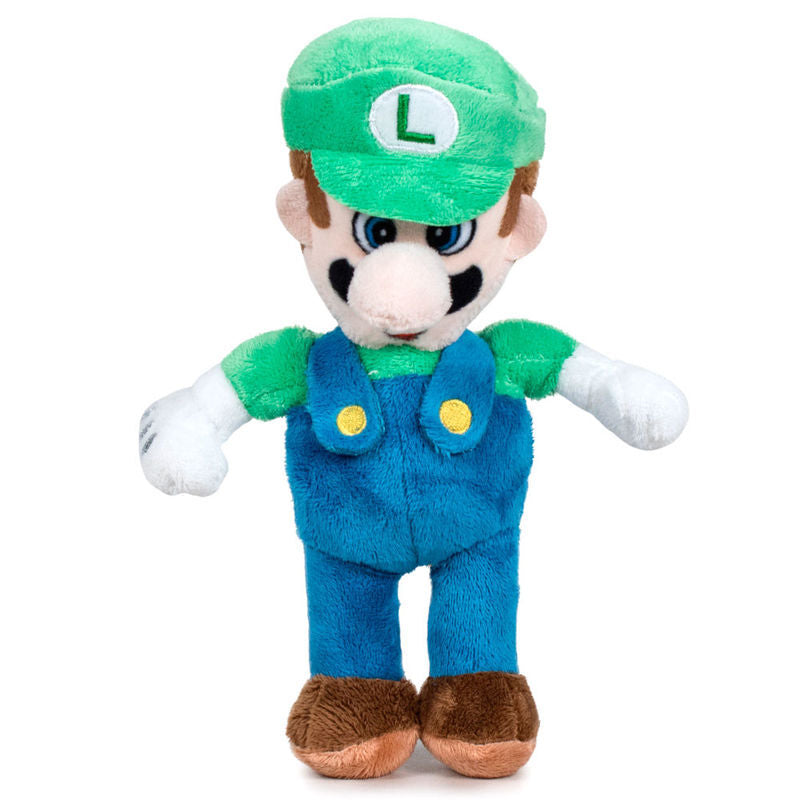 Imagen de Peluche Luigi Super Mario Bros 22Cm parte de nuestra colección en Espadas y más, sitio oficial.