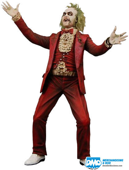 Imagen 3 - Figura Beetlejuice 1988 Red Tuxedo Beetlejuice 18Cm