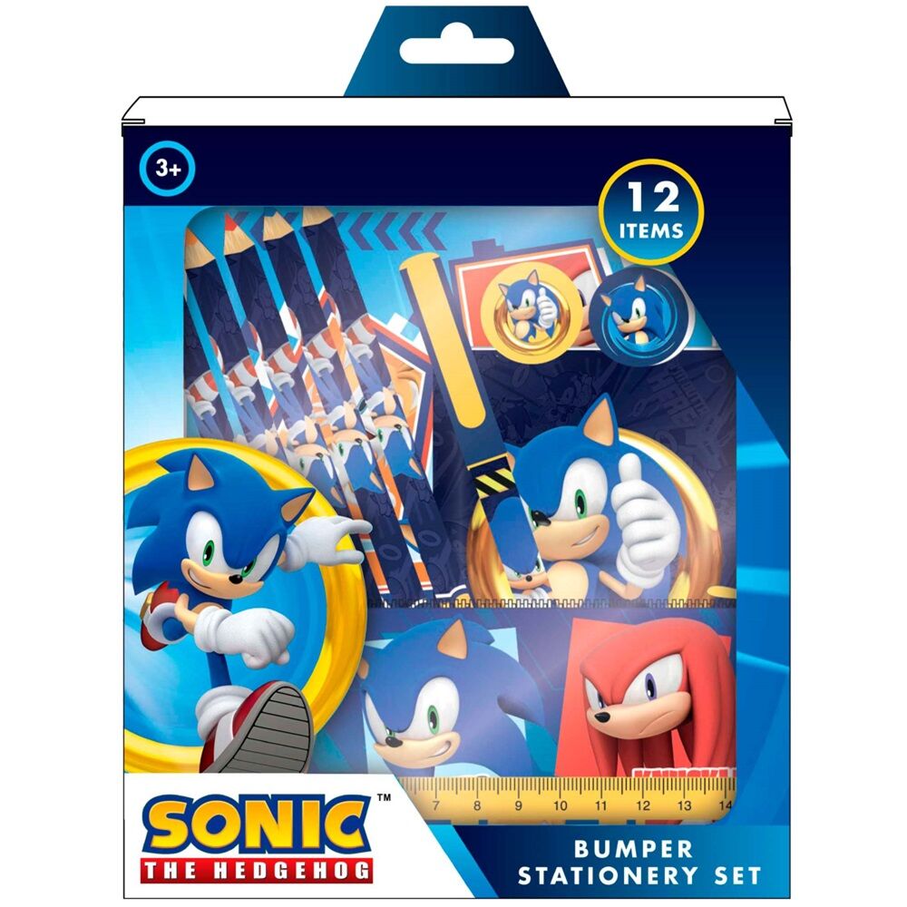 Imagen 1 - Blister Papeleria Sonic The Hedgehog