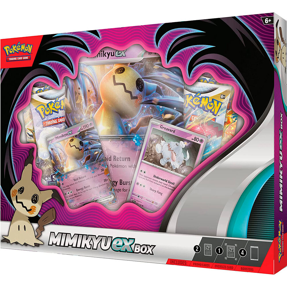 Imagen 2 - Blister Juego Cartas Coleccionables Mimikyu Ex Pokemon Ingles