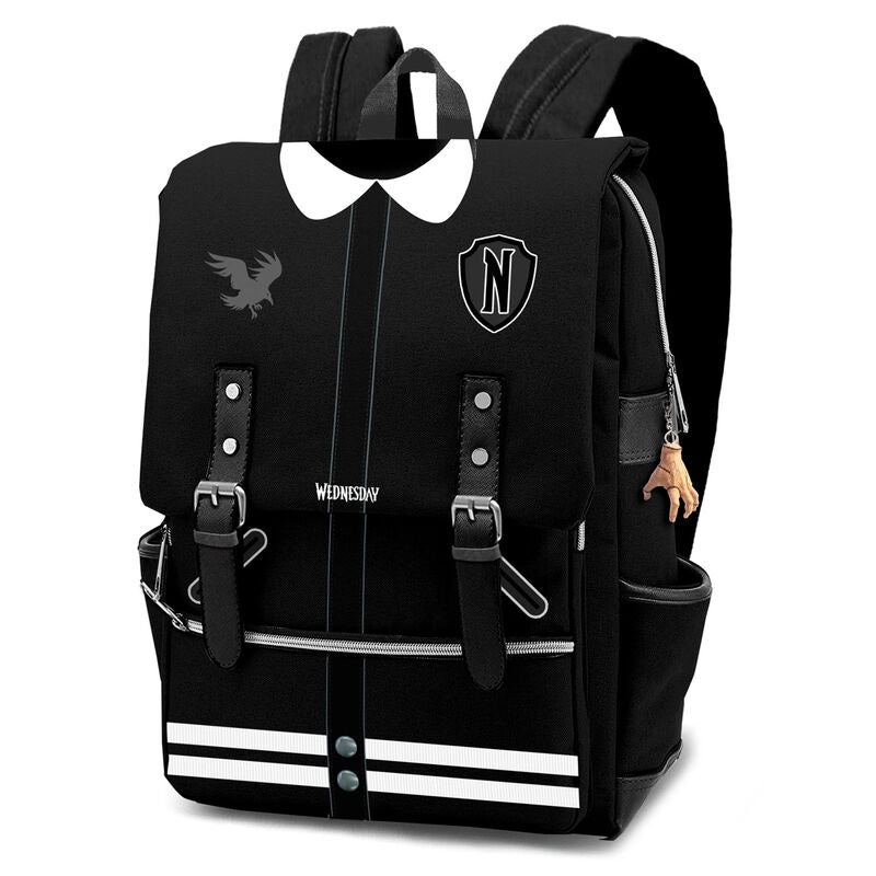 Imagen de Mochila Varsity Miercoles 40Cm parte de nuestra colección en Espadas y más, sitio oficial.