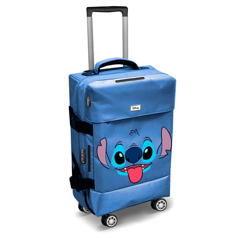 Imagen 1 - Maleta Trolley Face Stitch Disney 55Cm