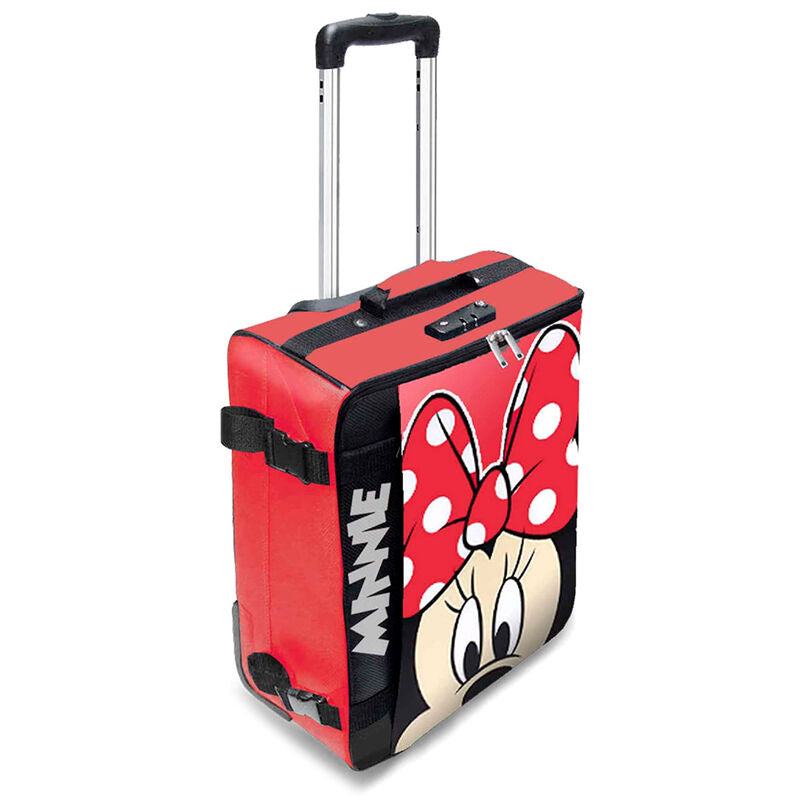 Imagen 1 - Maleta Trolley Curious Minnie Disney Plegable 55Cm