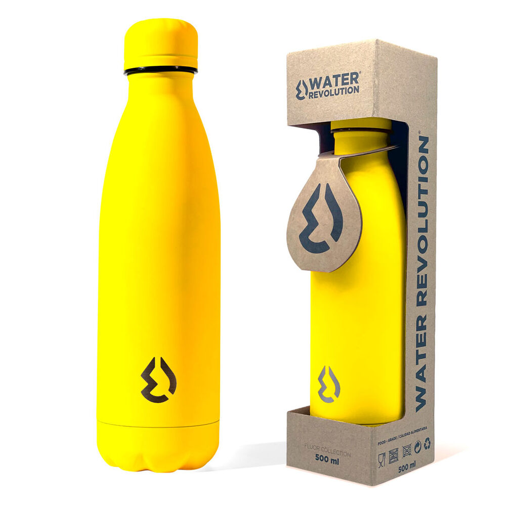 Imagen de Botella Amarillo Water Revolution 500Ml parte de nuestra colección en Espadas y más, sitio oficial.