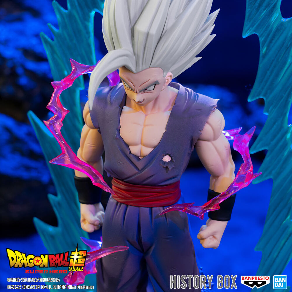 Imagen 9 - Figura Gohan Beast History Box Super Hero Dragon Ball Super 12Cm