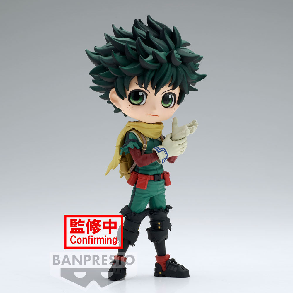 Imagen de Figura Izuku Midoriya My Hero Academia Q Posket 14Cm parte de nuestra colección en Espadas y más, sitio oficial.