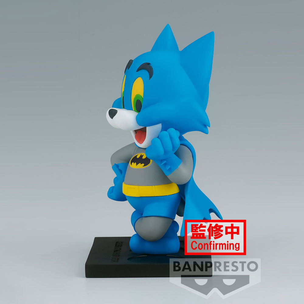 Imagen de Figura Tom Batman 100Th Anniversary Warner Bros Tom And Jerry 8Cm parte de nuestra colección en Espadas y más, sitio oficial.