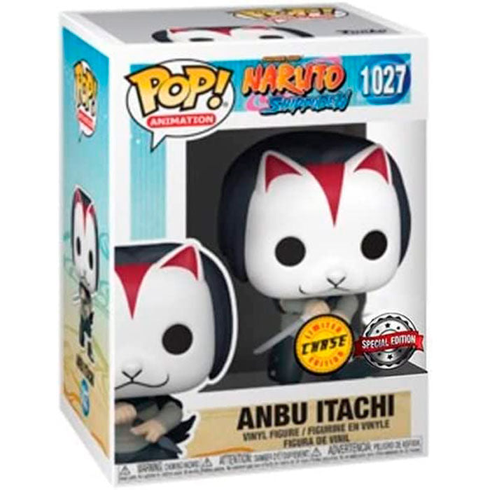 Imagen de Figura Pop Naruto Shippuden Anbu Itachi Chase Exclusive parte de nuestra colección en Espadas y más, sitio oficial.