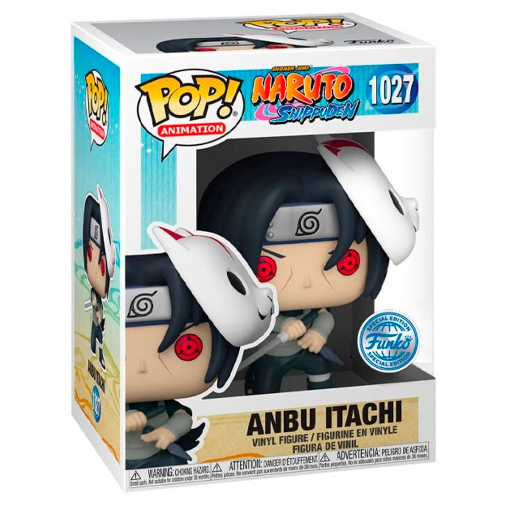 Imagen de Figura Pop Naruto Shippuden Anbu Itachi Exclusive parte de nuestra colección en Espadas y más, sitio oficial.