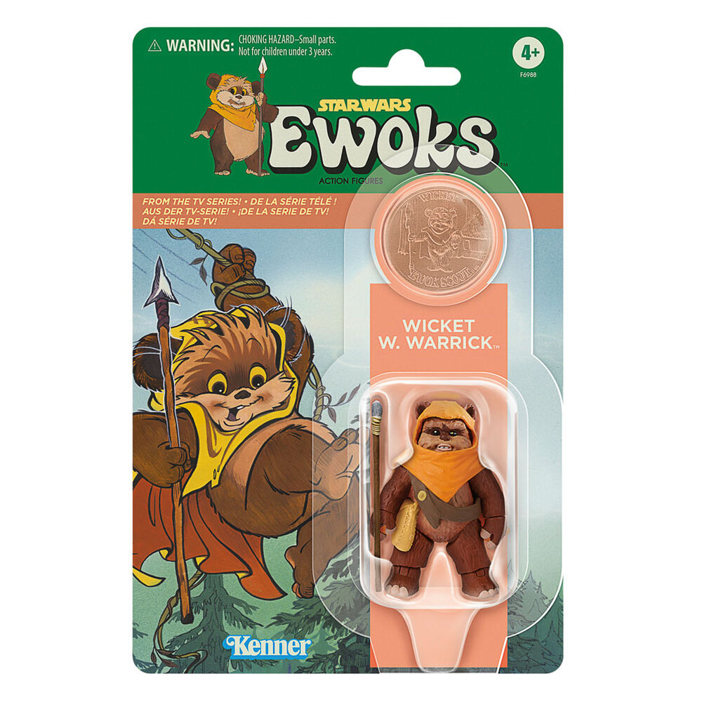 Imagen de Figuras Wicket W Warrick & Kneesaa Ewoks Star Wars 9Cm parte de nuestra colección en Espadas y más, sitio oficial.