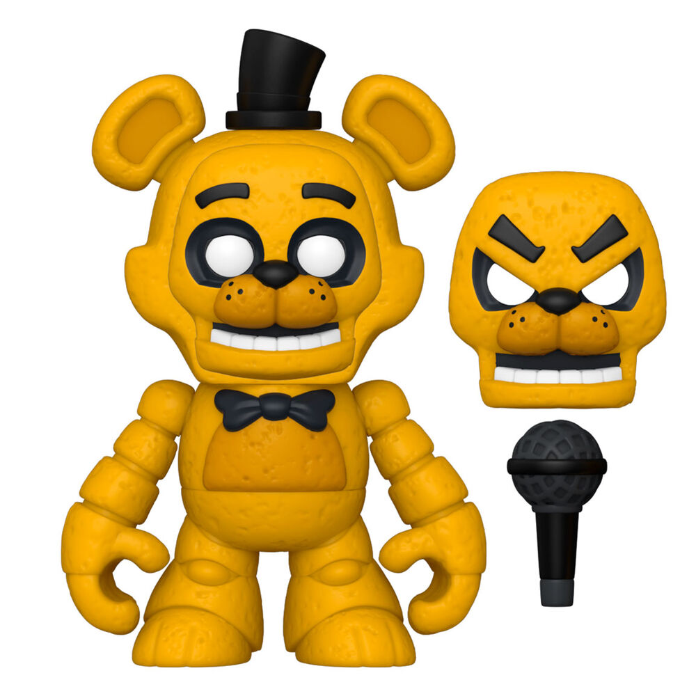 Imagen 2 - Figura Playset Snaps! Five Nights At Freddys Golden Freddy With Stage