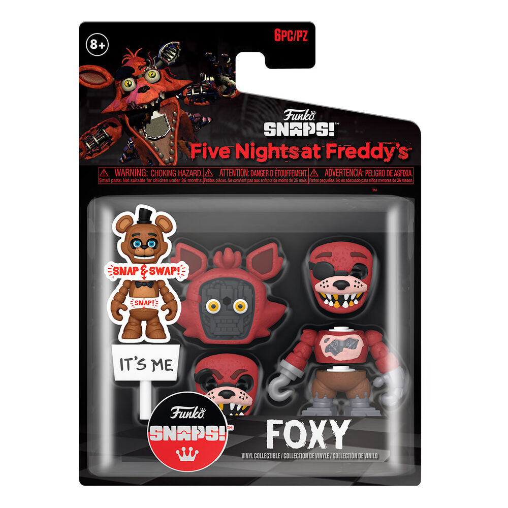 Imagen de Figura Snaps! Five Nights At Freddys Foxy parte de nuestra colección en Espadas y más, sitio oficial.