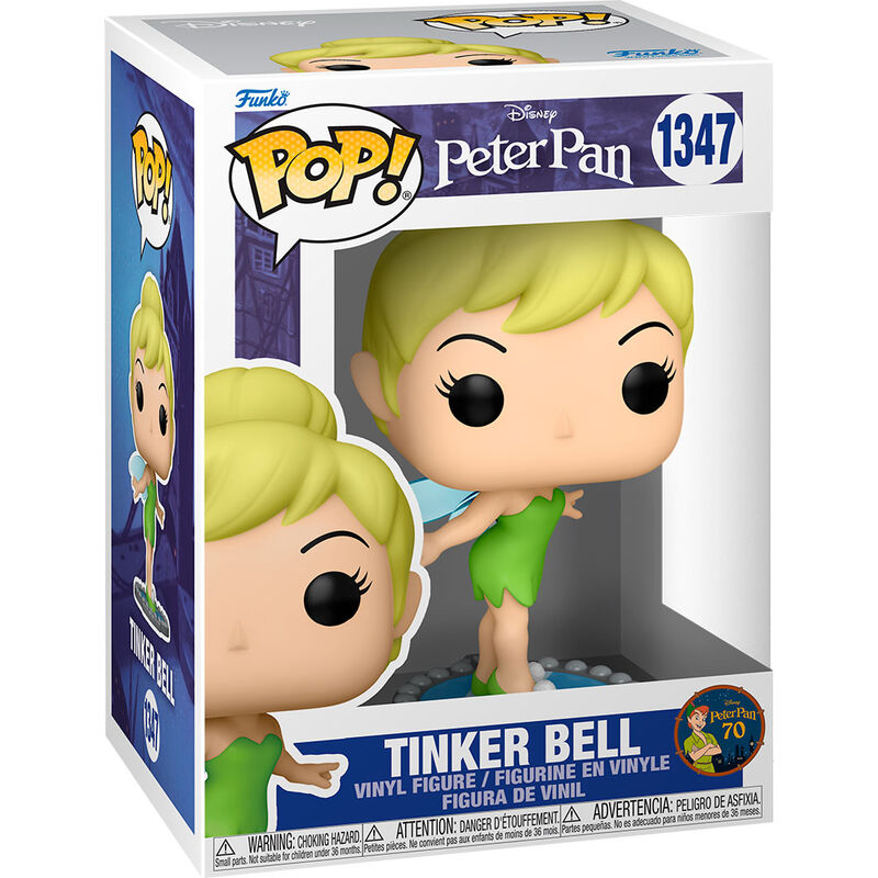 Imagen de Figura Pop Disney Peter Pan 70Th Anniversary Tinker Bell parte de nuestra colección en Espadas y más, sitio oficial.