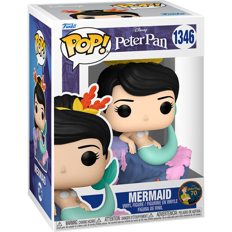 Imagen de Figura Pop Disney Peter Pan 70Th Anniversary Mermaid parte de nuestra colección en Espadas y más, sitio oficial.