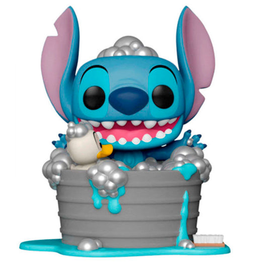 Imagen de Figura Pop Deluxe Disney Lilo & Stitch - Stitch In Bathtub Exclusive parte de nuestra colección en Espadas y más, sitio oficial.