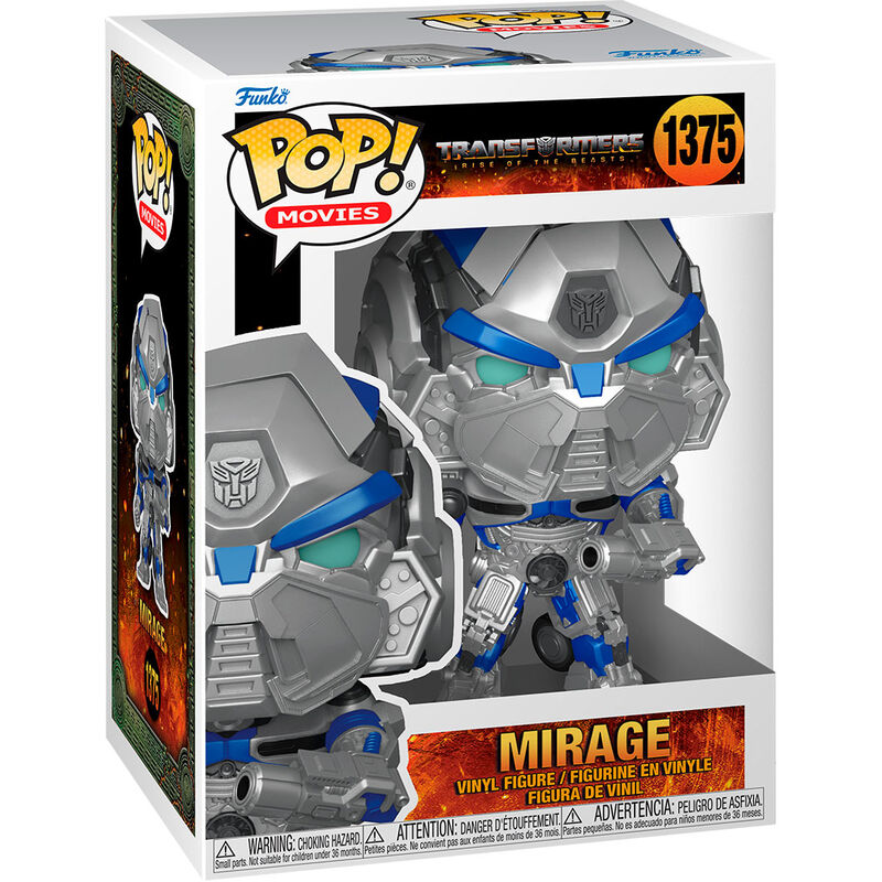 Imagen de Figura Pop Transformers Mirage parte de nuestra colección en Espadas y más, sitio oficial.
