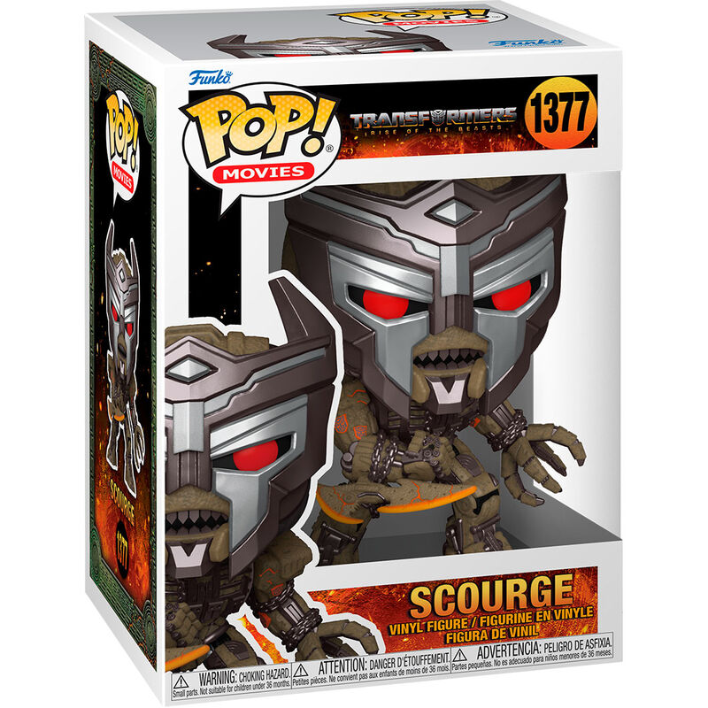 Imagen de Figura Pop Transformers Scourge parte de nuestra colección en Espadas y más, sitio oficial.