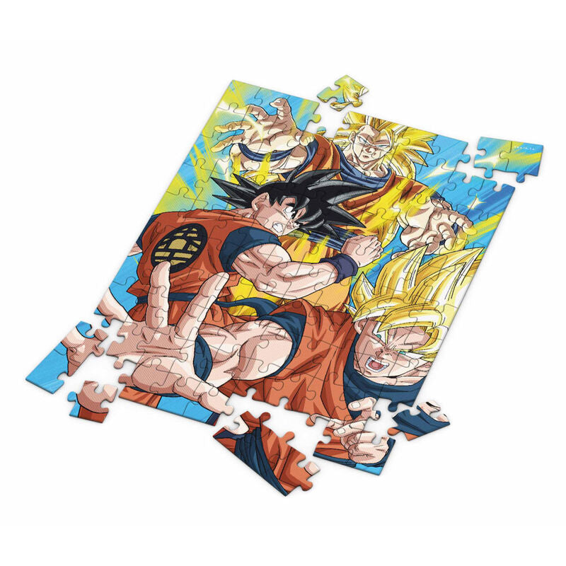 Imagen 2 - Puzzle 3D Goku Saiyan Dragon Ball Z 100Pzs