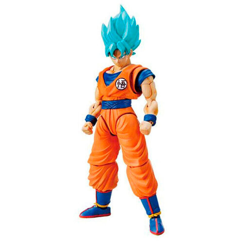 Imagen 1 - Figura Son Goku Super Saiyan God Saiyan Dragon Ball 14Cm