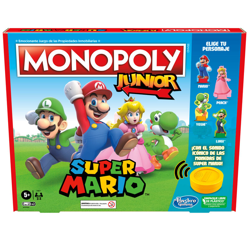 Imagen 4 - Juego Monopoly Junior Super Mario Español
