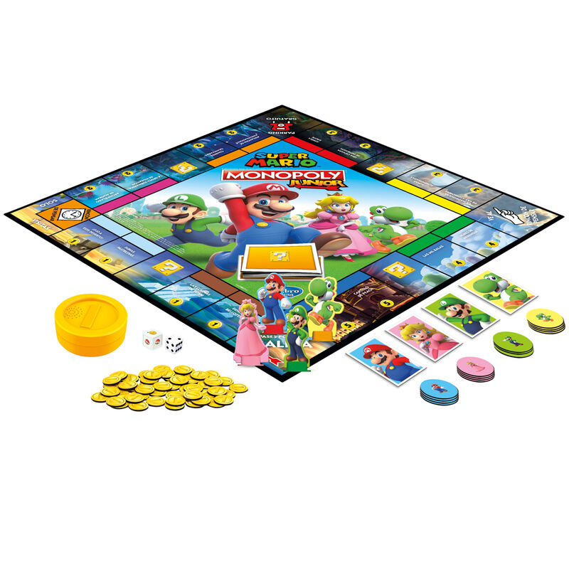 Imagen 5 - Juego Monopoly Junior Super Mario Español