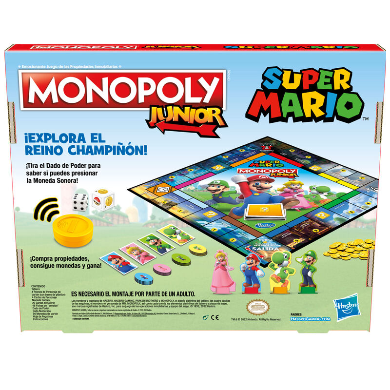 Imagen 6 - Juego Monopoly Junior Super Mario Español