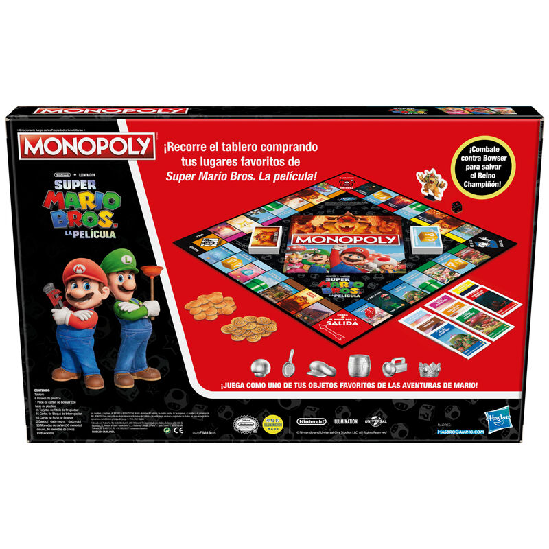 Imagen 3 - Juego Monopoly Super Mario Bros La Pelicula Español