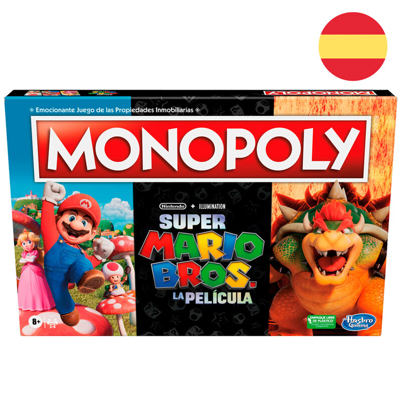 Imagen 1 - Juego Monopoly Super Mario Bros La Pelicula Español