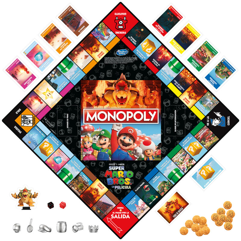 Imagen 8 - Juego Monopoly Super Mario Bros La Pelicula Español