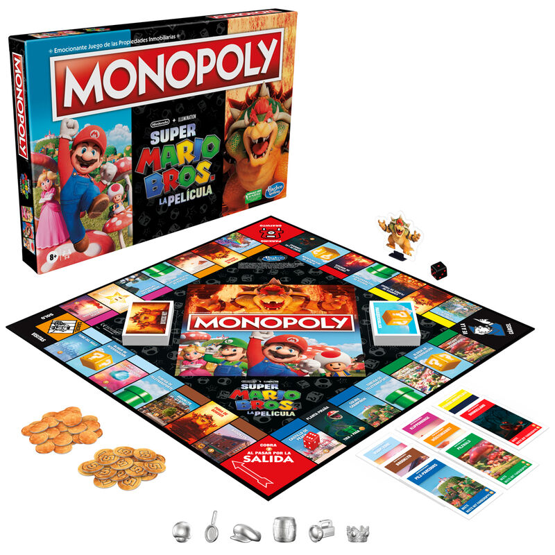 Imagen 9 - Juego Monopoly Super Mario Bros La Pelicula Español