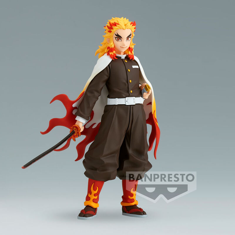 Imagen de Figura Kyojuro Rengoku Demon Slayer Kimetsu No Yaiba 17Cm parte de nuestra colección en Espadas y más, sitio oficial.