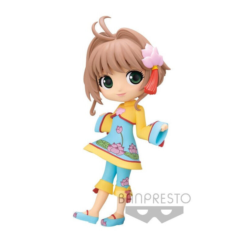 Imagen de Figura Sakura Kinomoto Ver.a Cardcaptor Sakura Clear Card Q Posket 14Cm parte de nuestra colección en Espadas y más, sitio oficial.