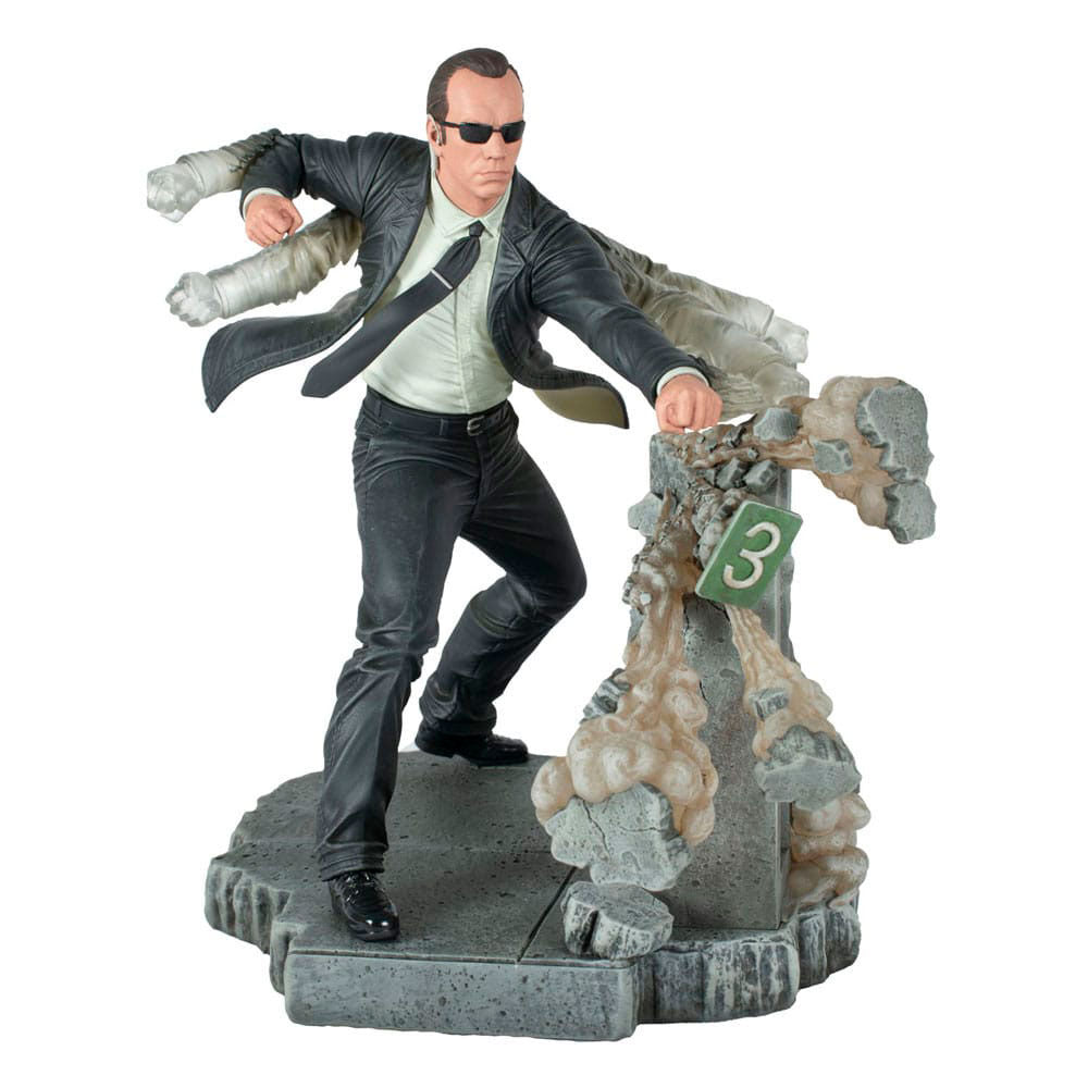 Imagen 1 - Figura Agent Smith Gallery The Matrix 25Cm