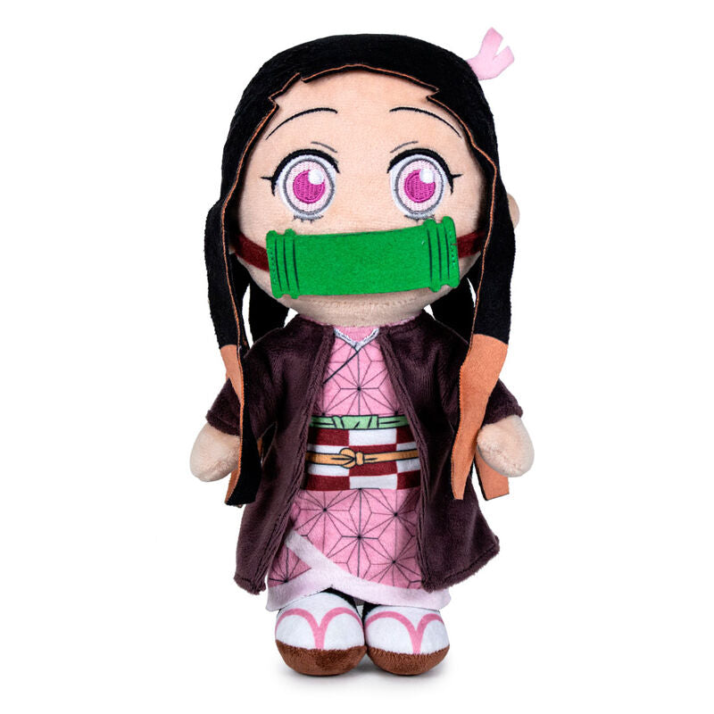 Imagen de Peluche Nezuko Kamado Demon Slayer Kimetsu No Yaiba 27Cm parte de nuestra colección en Espadas y más, sitio oficial.