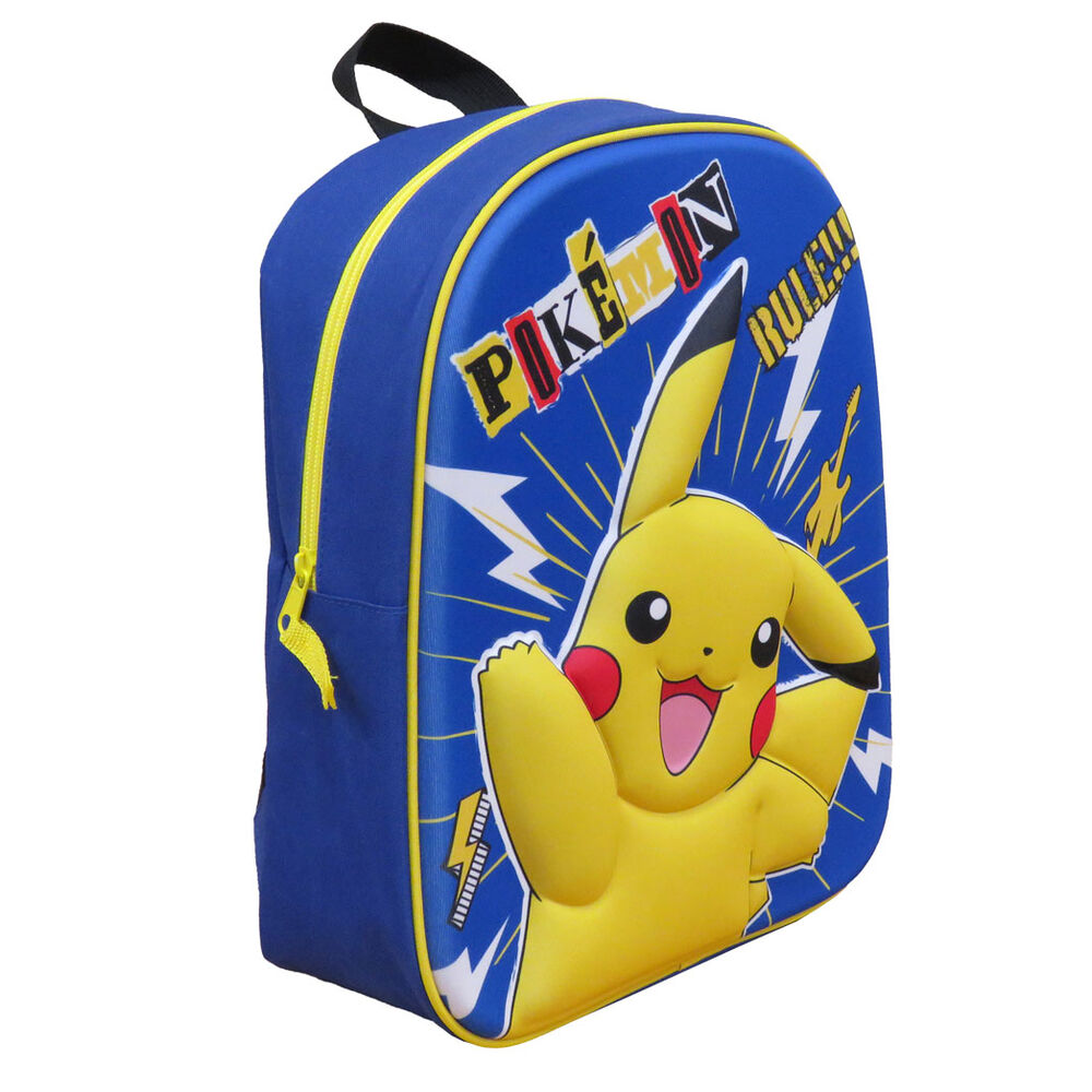 Imagen de Mochila 3D Pikachu Pokemon 30Cm parte de nuestra colección en Espadas y más, sitio oficial.
