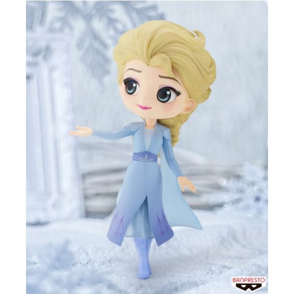 Imagen 5 - Figura Elsa Ver.a Frozen 2 Disney Characters Q Posket 14Cm