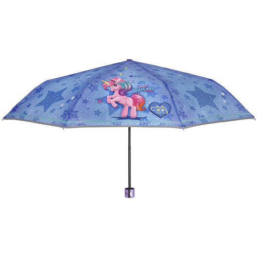 Imagen 2 de Paraguas Plegable Manual Unicornio 50Cm