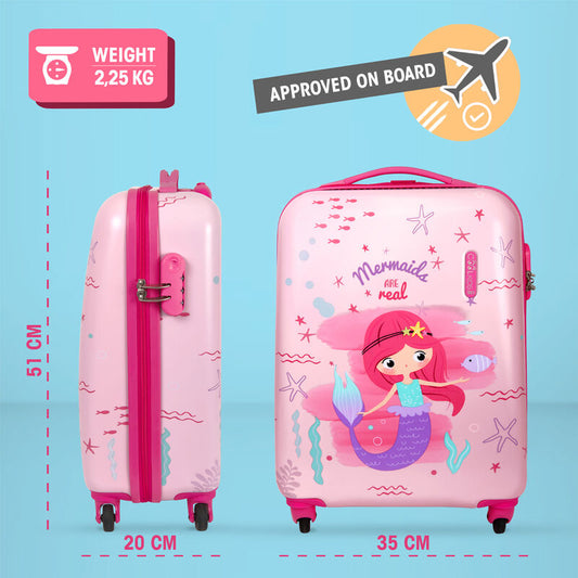Imagen de Maleta Abs Sirena 4R 51Cm parte de nuestra colección en Espadas y más, sitio oficial.