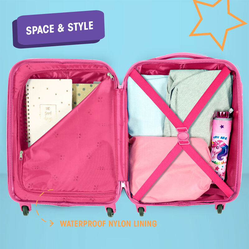 Imagen 5 - Maleta Abs Unicornio 4R 51Cm