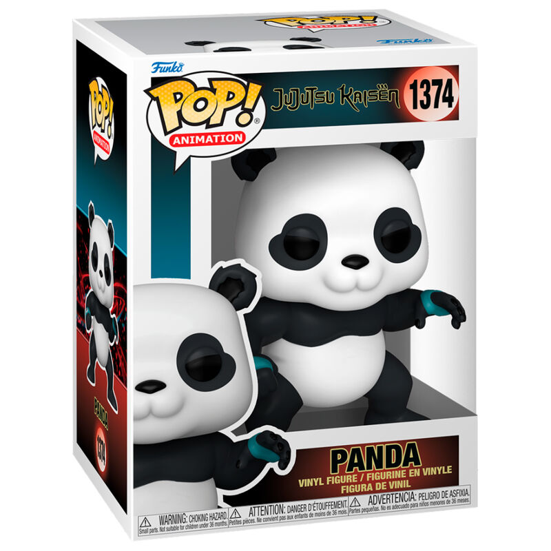 Imagen de Figura Pop Jujutsu Kaisen Panda parte de nuestra colección en Espadas y más, sitio oficial.
