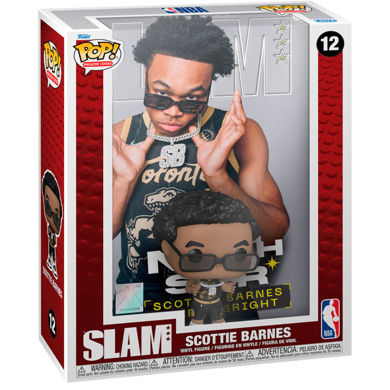 Imagen 1 - Figura Pop Cover Slam Nba Scottie Barnes