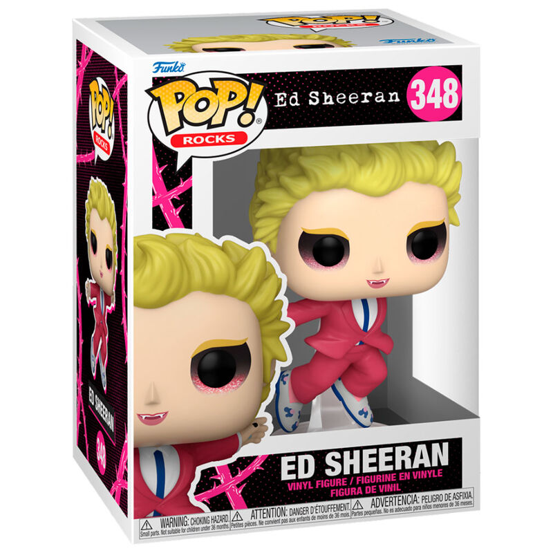 Imagen de Figura Pop Rocks Ed Sheeran Vampire parte de nuestra colección en Espadas y más, sitio oficial.