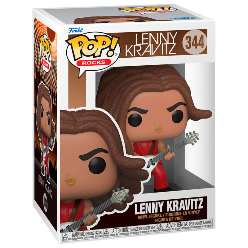 Imagen de Figura Pop Rocks Lenny Kravitz parte de nuestra colección en Espadas y más, sitio oficial.