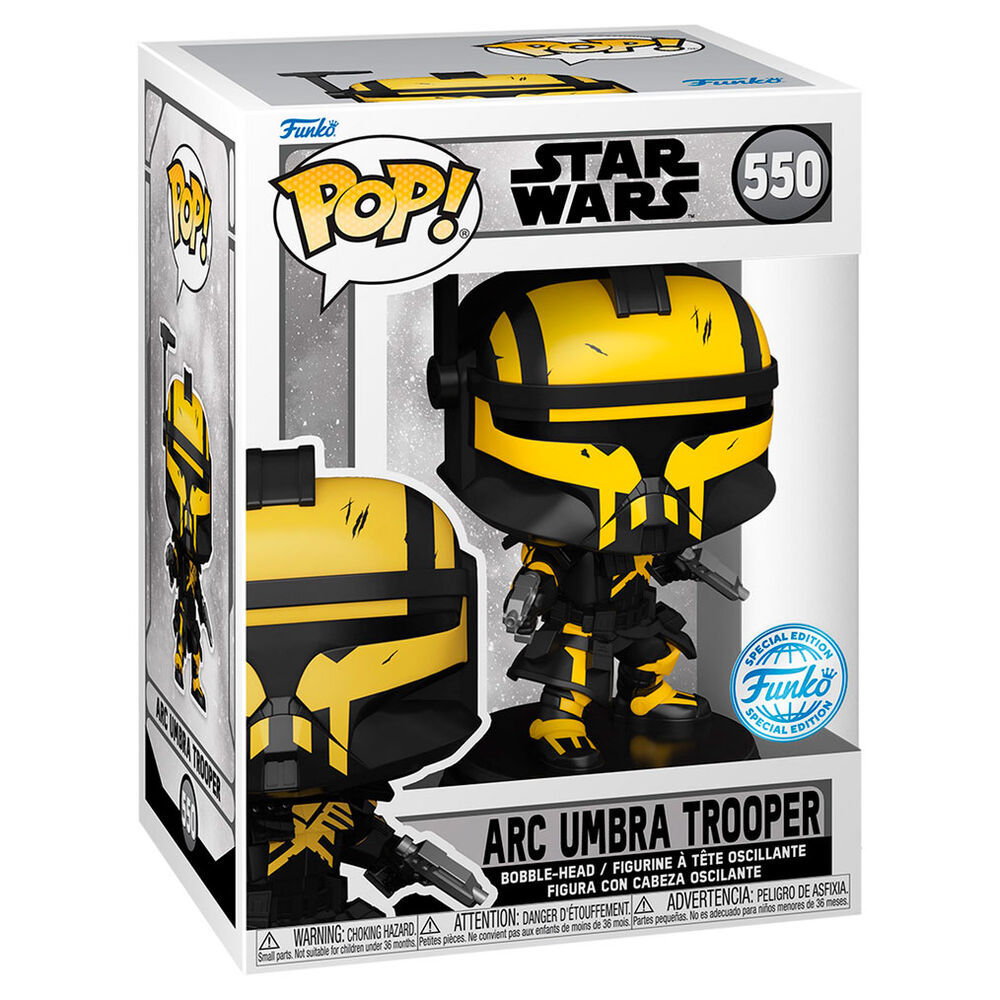Imagen de Figura Pop Star Wars Arc Umbra Trooper Exclusive parte de nuestra colección en Espadas y más, sitio oficial.