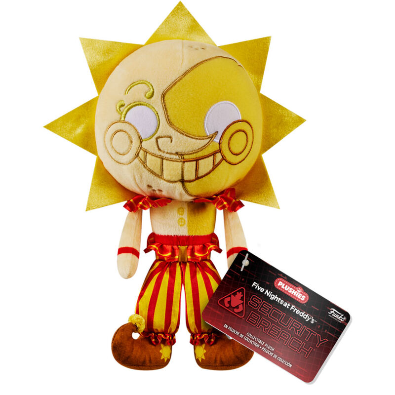 Imagen de Peluche Sun Five Nights At Freddys 17,5Cm parte de nuestra colección en Espadas y más, sitio oficial.