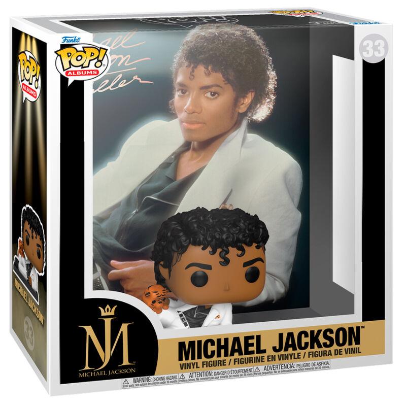 Imagen de Figura Pop Albums Michael Jackson Thriller parte de nuestra colección en Espadas y más, sitio oficial.