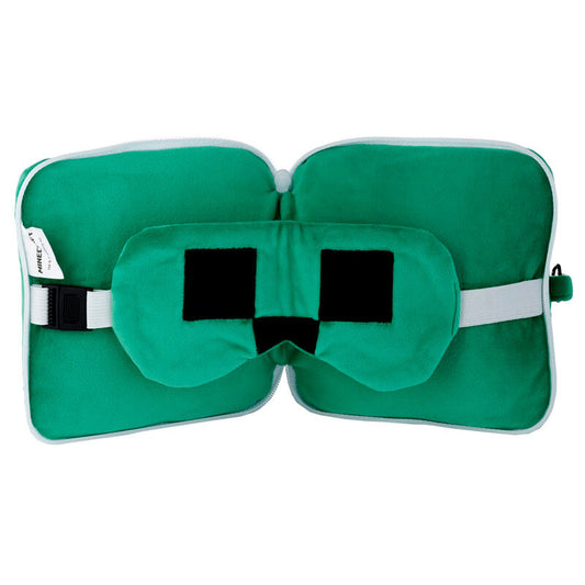 Imagen de Almohada Viaje Antifaz Creeper Minecraft Relaxeazzz parte de nuestra colección en Espadas y más, sitio oficial.